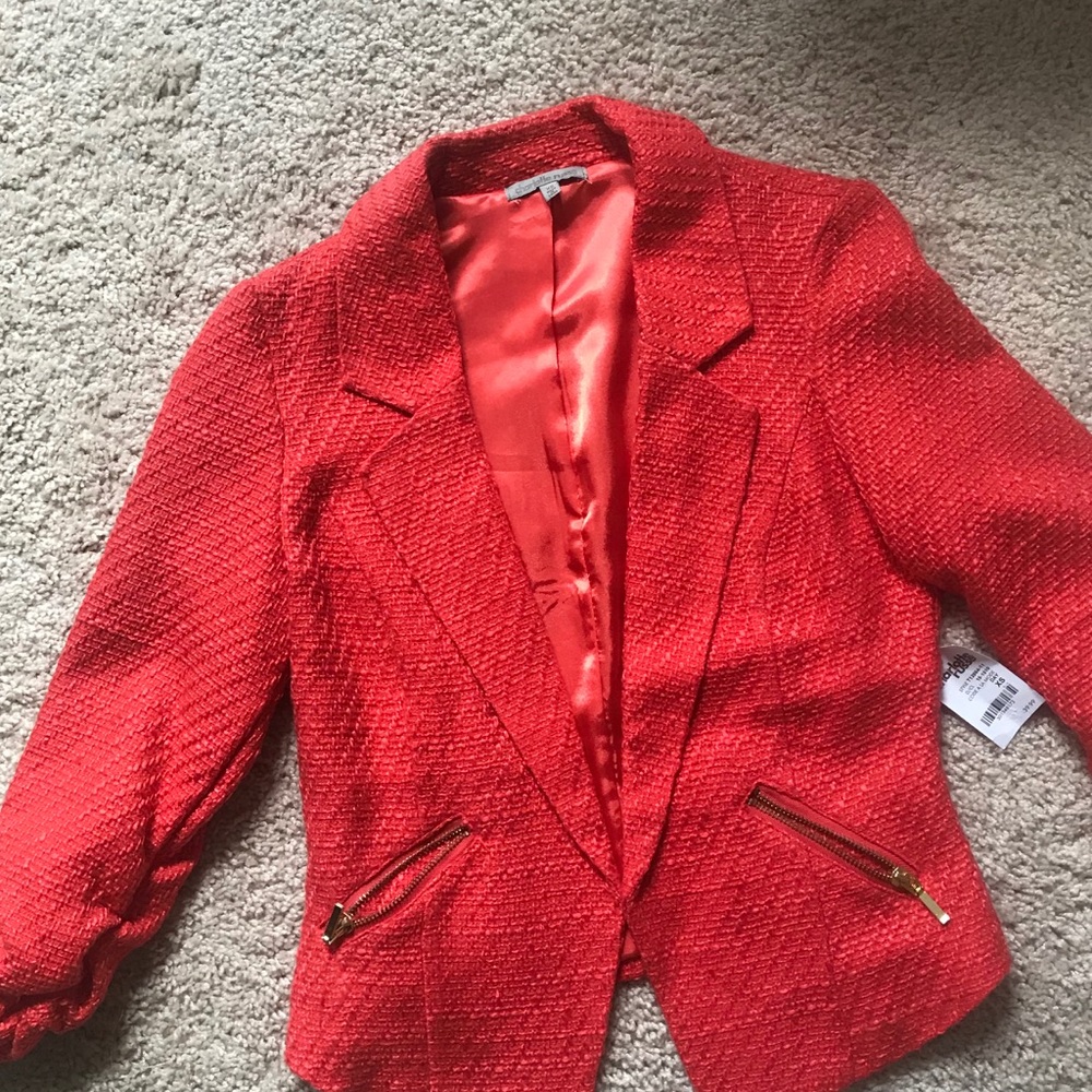 Coral blazer